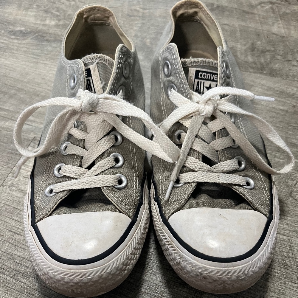 Sage Green Converse Shoes